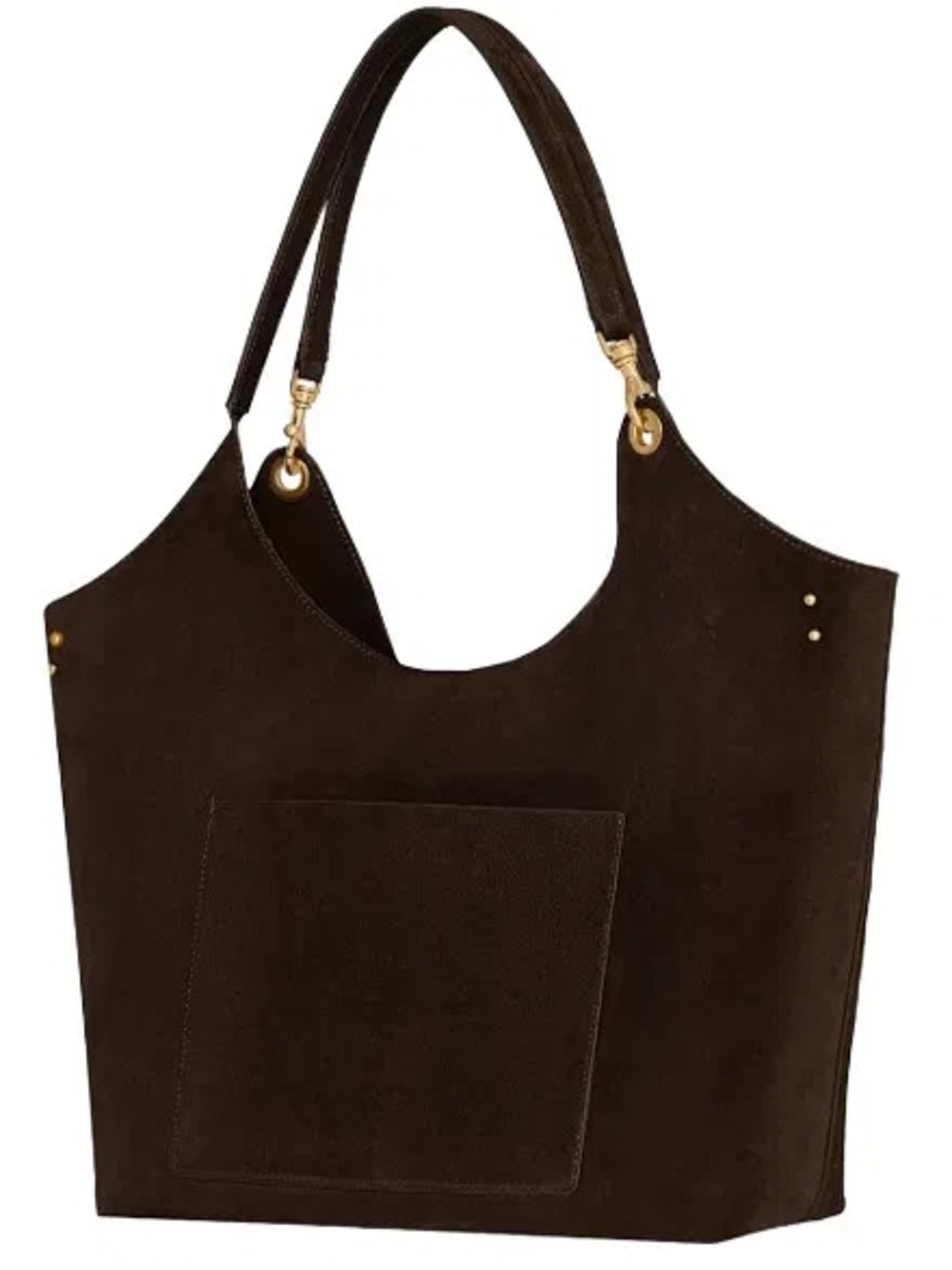 Rebecca Minkoff Perfect Suede Tote Espresso Brown *sold out*